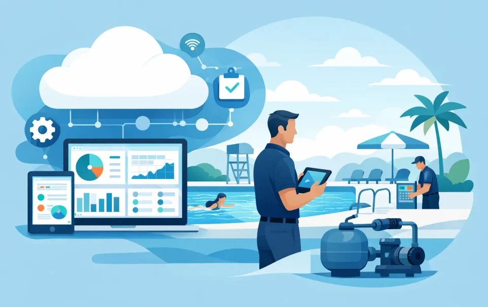 Gestionale cloud per piscina: controllo operativo