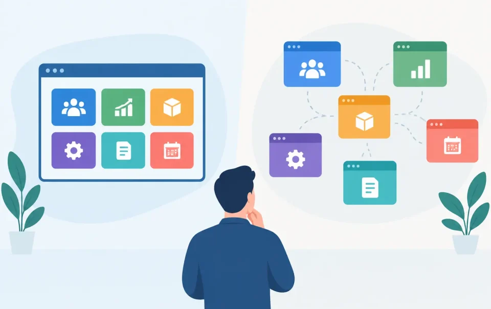 Gestionale modulare vs soluzioni separate