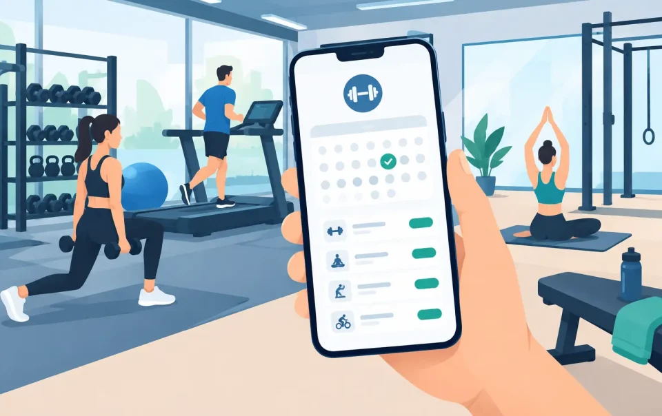 App prenotazioni per palestre e centri sportivi