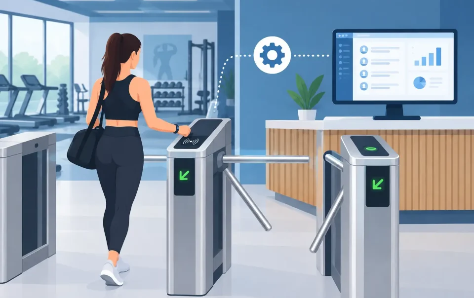 Come integrare tornelli con gestionale in palestra